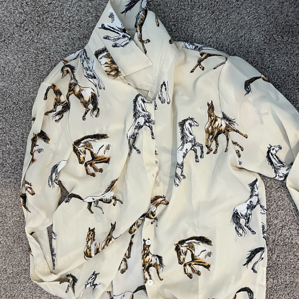 Animal print shirt